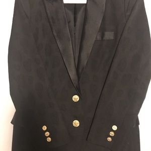 Smythe double button blazer with detailing